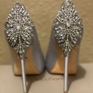 Badgley Mischka Jeweled Heels